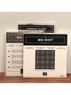 HUMMINGBIRD BUNDLE STAMPIN UP 148758 STAMPS, 148538 FRAMELITS, 147906 EMBOSSING
